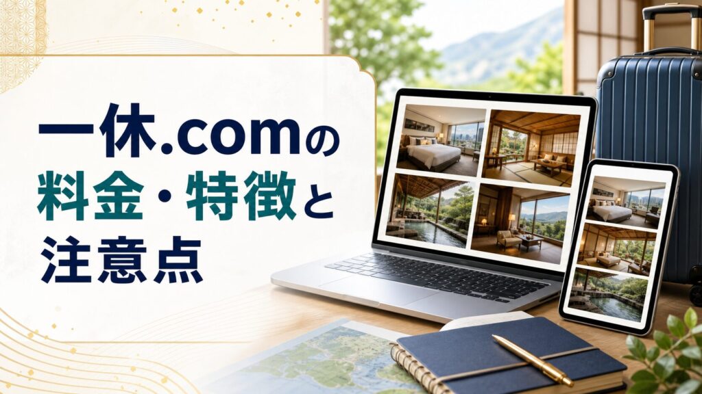 一休.comの料金・特徴と注意点のアイキャッチ画像