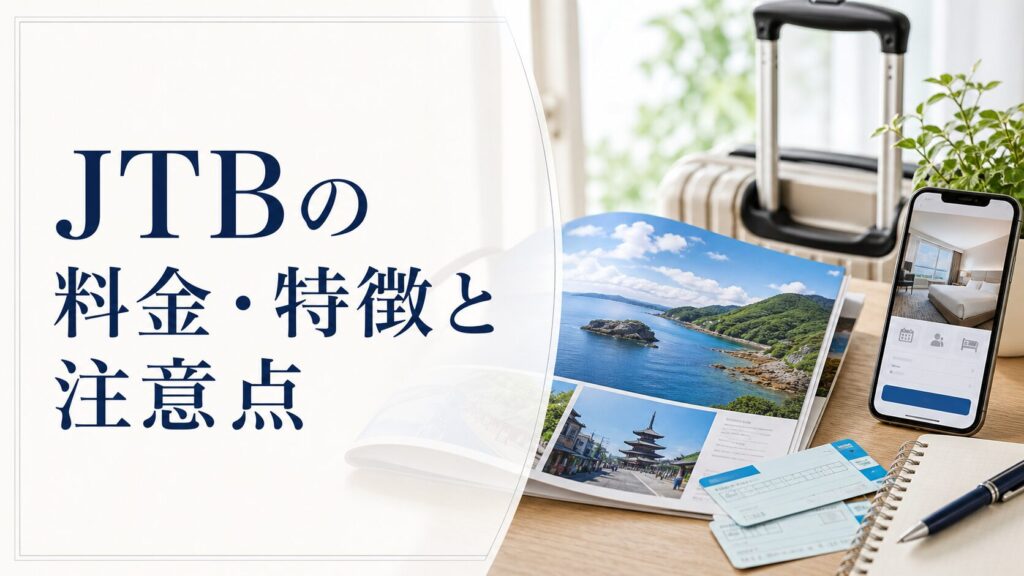 JTBの料金・特徴と注意点のアイキャッチ画像